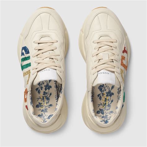 basket gucci rhyton femme|gucci women's sneakers.